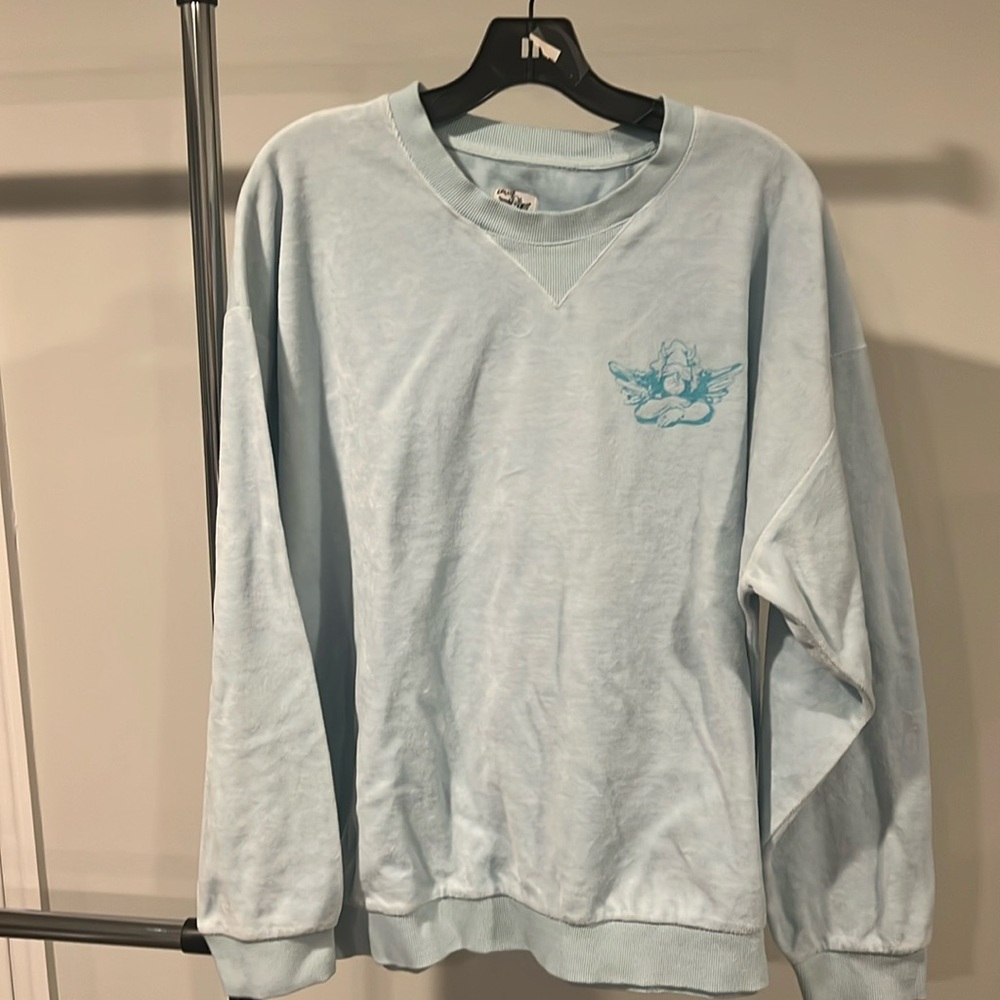 Boys Lie velour sweatshirt